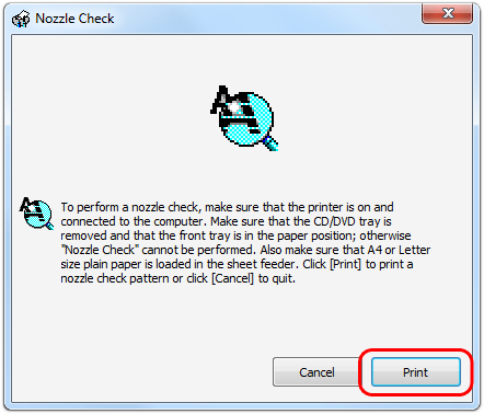 epson nozzlecheck